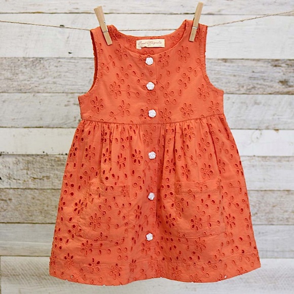 Sweet Magnolia Other - Sweet Magnolia NWT orange 4T dress